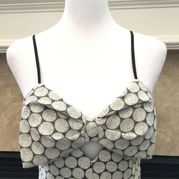 BCBGeneration black & white polka dot dress 1 3 - Picture 11 of 14